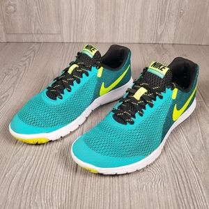 Nike Flex Experience RN 5 Women’s 7.5 Teal Green Lace Up Low Top Running Shoes